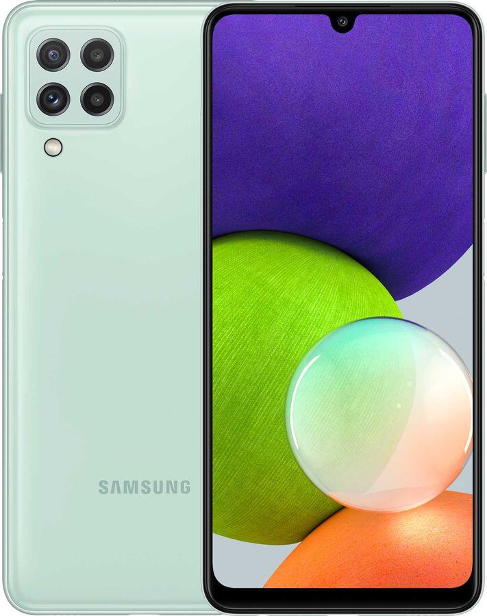 Смартфон Samsung Galaxy A22 64 Гб Зеленый
