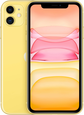 Смартфон Apple iPhone 11 128 ГБ RU, желтый, Slimbox MHDL3RU/A