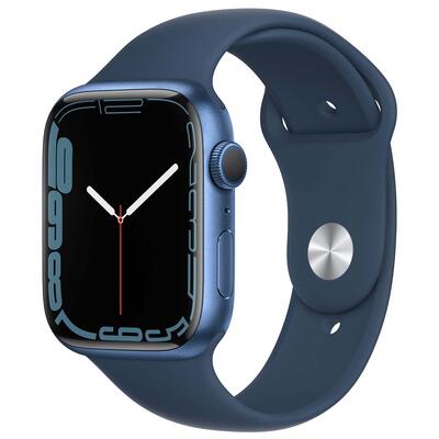 Смарт-часы Apple Watch Series 7 45mm синий RU
