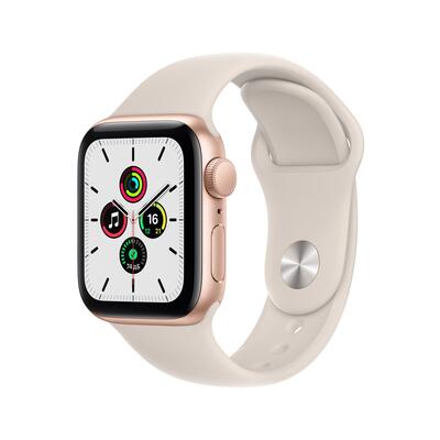 Смарт-часы Apple Watch SE 40mm золото RU