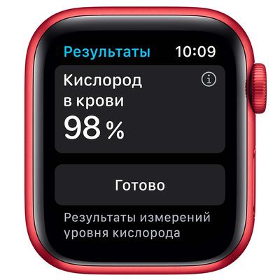 Смарт-часы Apple Watch Series 6 40mm красный Global