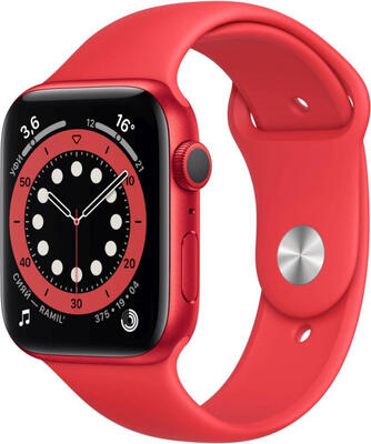Смарт-часы Apple Watch Series 6 44mm красный Global