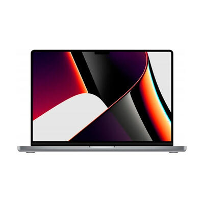 16.2" Ноутбук Apple Macbook Pro 16 (2021) 3456×2234, Apple M1 Pro, RAM 16 ГБ, SSD 512 ГБ, Apple graphics 16-core, macOS, Space gray (MK183)