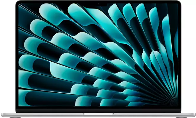 15.3" Ноутбук Apple MacBook Air 15 2023 2880x1864, Apple M2, RAM 8 ГБ, SSD 256 ГБ, Apple graphics 10-core, macOS, MQKR3LL/A, Silver